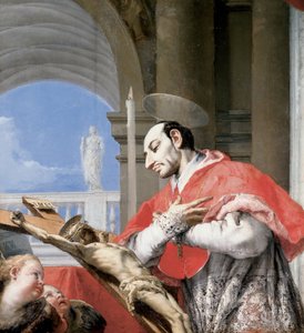 Saint Charles Borromeo af Giovanni Battista Tiepolo